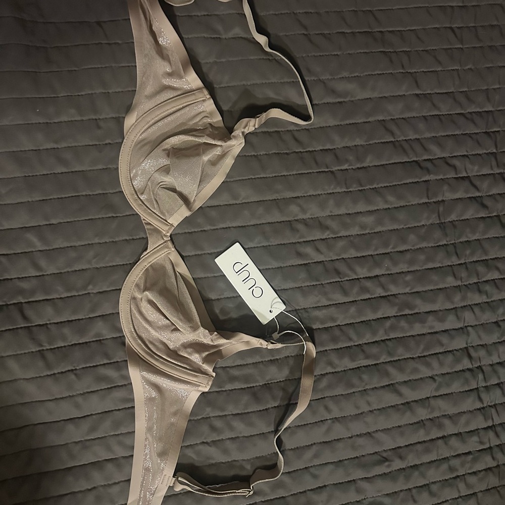 CUUP Women's Beige Bra